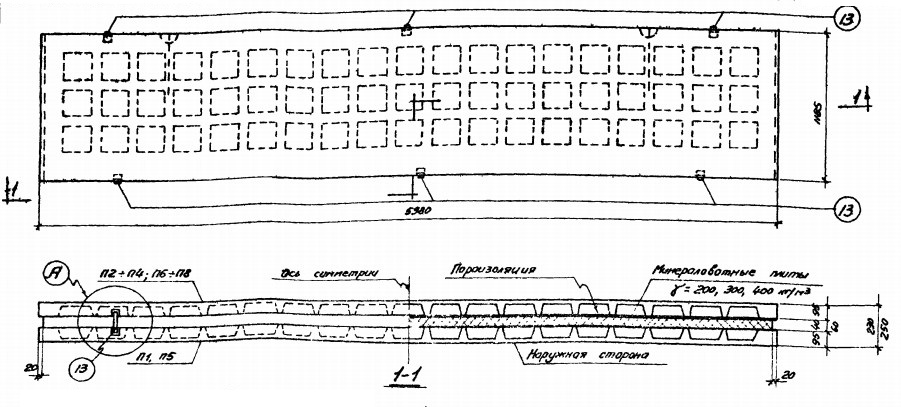 Панель ПСТ 23-2а-2-1,2-6 Серия СТ 02-33